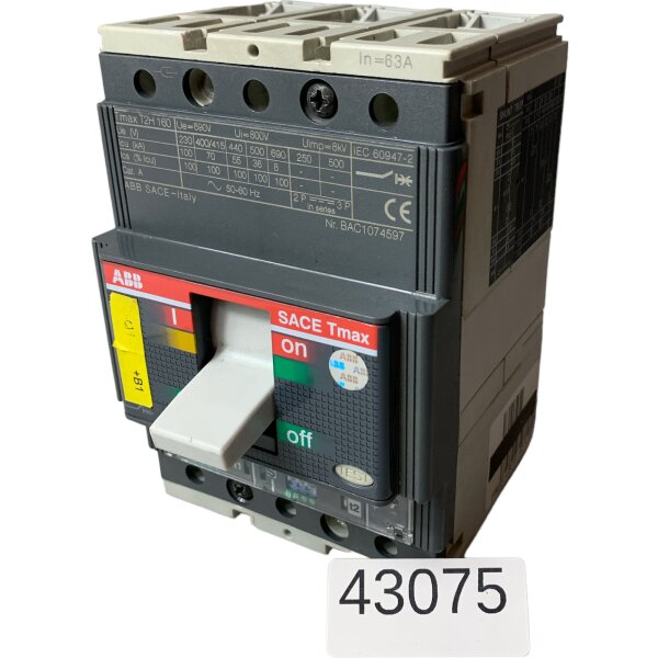 ABB SACE Tmax T2H 160 Leistungsschalter Schalter