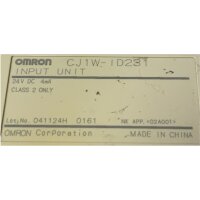OMRON CJ1W-ID231 Input Unit