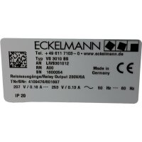 Eckelmann VS 3010 BS Verbundsteuerung VS3010BS