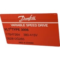 Danfoss VLT TYPE 3006 175H7264 Frequenzumrichter 380-415V