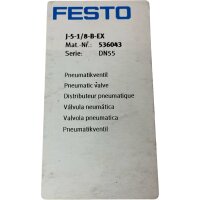Festo J-5-1/8-B-EX Pneumatikventil 536043