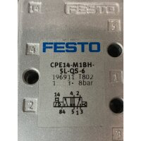 Festo CPE14-M1BH-5L-QS-6 Magnetventil 196911