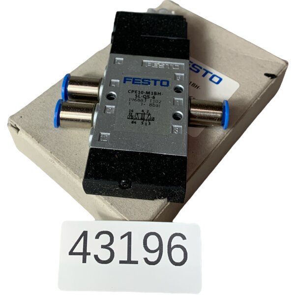 FESTO CPE10-M1BH-5L-QS-6 Magnetventil 196883