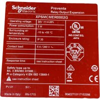 Schneider Electric PREVENTA ER02 XPSMCMER0002G...