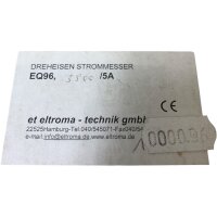 eltroma technik EQ 96 Dreheisen Strommesser