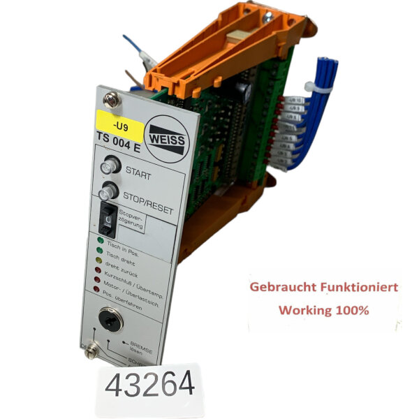 WEISS TS004E Controller Rundtischsteuerung