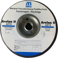 Merkel ArolanII 6215 Stopfbuchsenpackung für Pumpen 5x5mm