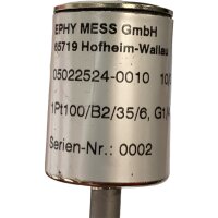 Ephy MESS 1Pt100/B2/35/6 05022524-0010 Einschraubfühler