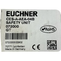 EUCHNER CES-A-AEA-04B Auswertegerät 072000