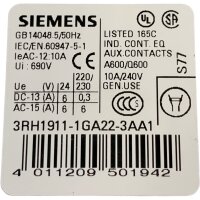 Siemens 3RH1262-1BB40 Hilfsschütz Schütz