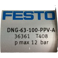Festo DNG-63-100-PPV-A Kompaktzylinder Zylinder 36361