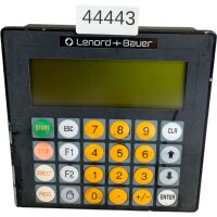 Lenord + Bauer GEL 8810A06S Bedienpanel