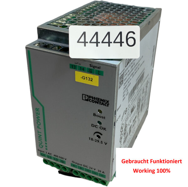 Phoenix Contact QUINT-PS/3AC/24DC/20 2866792 Schaltnetzteil