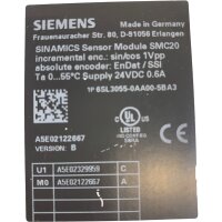 Siemens SINAMICS 6SL3055-0AA00-5BA3 Sensor Modul SMC20
