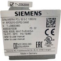 Siemens Sinumerik 6FC5210-0DF52-3AA0 PCU 150460