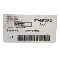 STAMFORD MX321 Automatischer Spannungsregler E000-23212