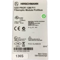 Hirschmann OZD Profi 12M  P11 Fiberoptic Module Profibus