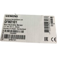 Siemens QQFM2101 Duct Sensor für Luftfeuchtigkeit