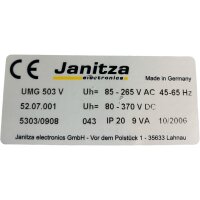 Janitza UMG503 Universalles Messgerät