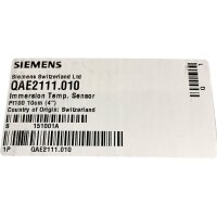 Siemens QAE2111.010 Immersion Temperatursensor Sensor