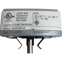 Siemens QAE2111.010 Immersion Temperatursensor Sensor