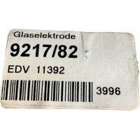 SCHOTT 9217/82 Glaselektrode EDV 11392