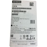 Siemens Sinamics G120P BT 6SL3210-1NE23-2AG1 6SL3200-6AE23-2AH0