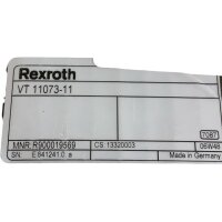 Rexroth VT 11073-11 R900019569 Verstärker