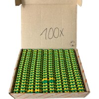 Inhalt 100 STK! Weidmüller EK 4 Schutzleiter - Reihenklemme Klemme 035460000 4mm²