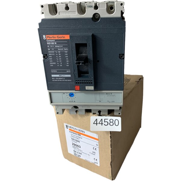 Merlin Gerin NS100N Leistungsschalter 29003 Ohne Zubehör