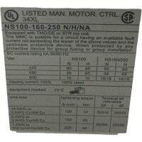 Merlin Gerin NS100N Leistungsschalter Circuit-breaker 29003 Mit zubehör