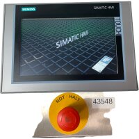 Siemens SIMATIC HMI 6AV2 124-0JC01-0AX0 Touch Panel