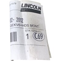 Lincoln ssv 12/10S-RGEKV6+HDS MONT Verteiler 619-36476-7