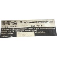 E-T-A SW 101 F Strömungswächter