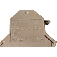 SET Inhalt 50 Stk ! Weidmüller WNT 041180 Sicherungsklemme Klemme