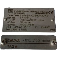Endress + Hauser CERABAR PMP635-G33H9M3DKJ1 Drucktransmitter