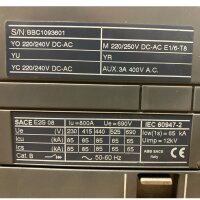 ABB SACE Emax E2 Leistungsschalter PR122/P-LSI