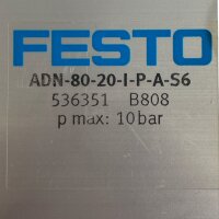FESTO ADN-80-20-I-P-A-S6 536351 Kompaktzylinder