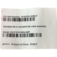 MiniSAS 10123781-3025LF HD Kabel