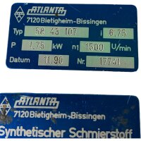 ATLANTA 58 43 107 Servo-Hochleistungsgetriebe i=6,75