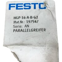 FESTO HGP-16-A-B-G2 Parallelgreifer 197547