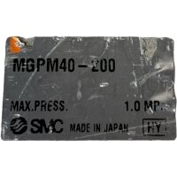 SMC MGPM40-200 Pneumatikführungszylinder Zylinder