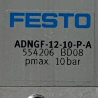 FESTO ADNGF-12-10-P-A 554206 Kompaktzylinder...