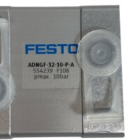 FESTO ADNGF-32-10-P-A 554239 Kompaktluftzylinder...