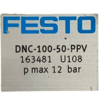 FESTO DNC-100-50-PPV 163481 Zylinder