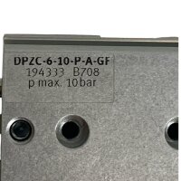 FESTO DPZC-6-10-P-A-GF 194333 Führungszylinder