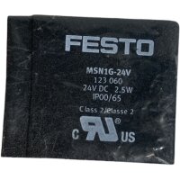 FESTO MSN1G-24V 123 060 Magnetventil