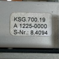 SRD KSG.700.19 Panel Bediengerät