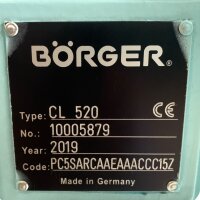 BÖRGER CL 520 Pumpe Drehkolbenpumpe Garbarino
