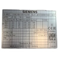 Siemens 1PH8186-1DD102ZB1 Asynchronmotor